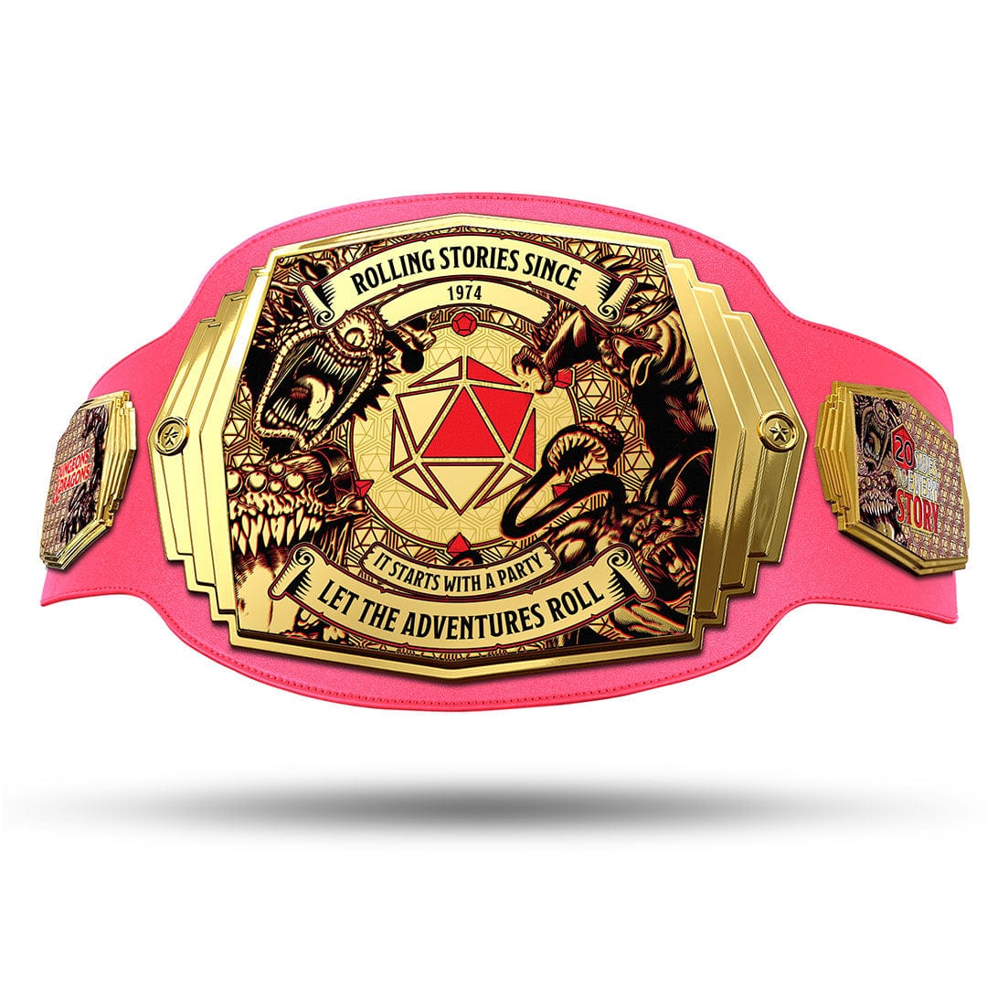 TrophySmack Rolling Stories D&D Campaign Completion Belt