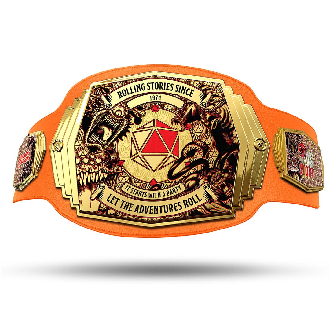 TrophySmack Rolling Stories D&D Campaign Completion Belt