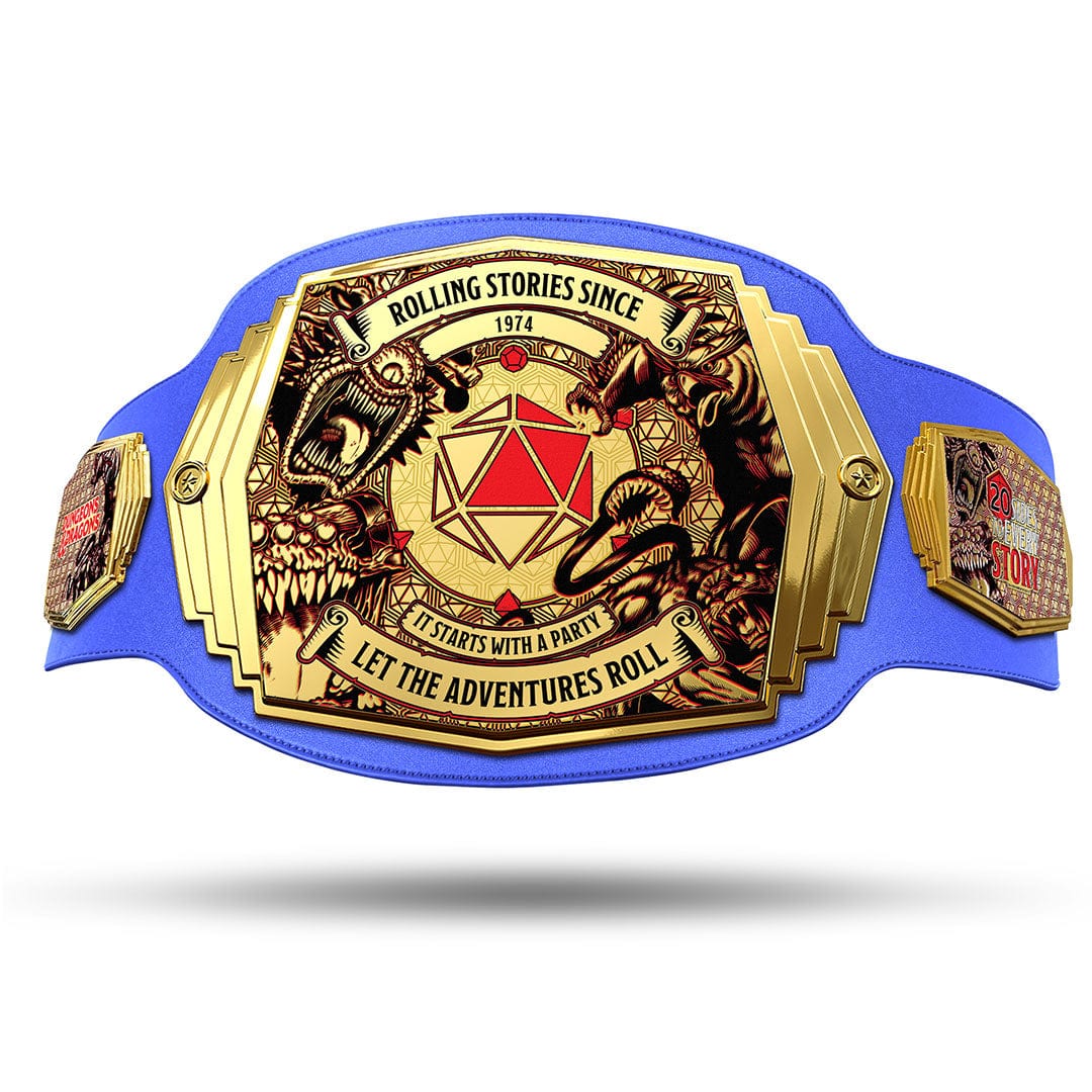 TrophySmack Rolling Stories D&D Campaign Completion Belt