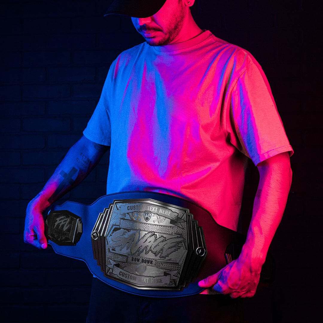 TrophySmack Savage 6lb Fantasy Football Championship Belt