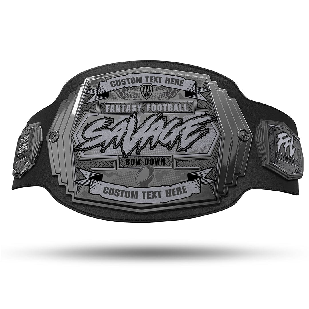 TrophySmack Savage 6lb Fantasy Football Championship Belt