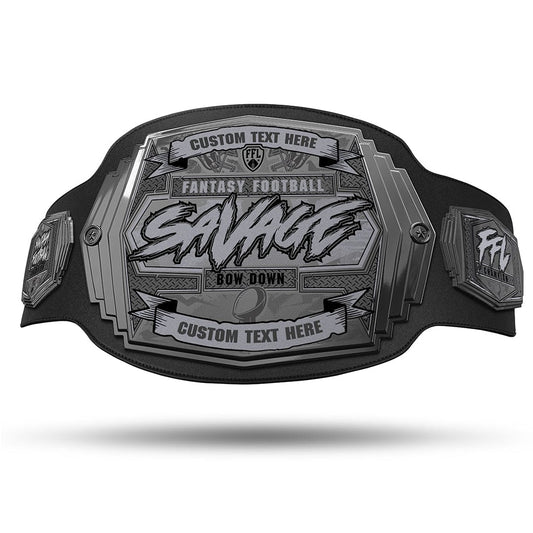 TrophySmack Savage 6lb Fantasy Football Championship Belt