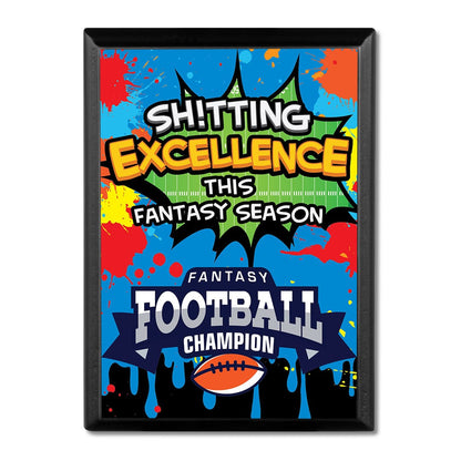 TrophySmack Sh*tting Excellence Plaque