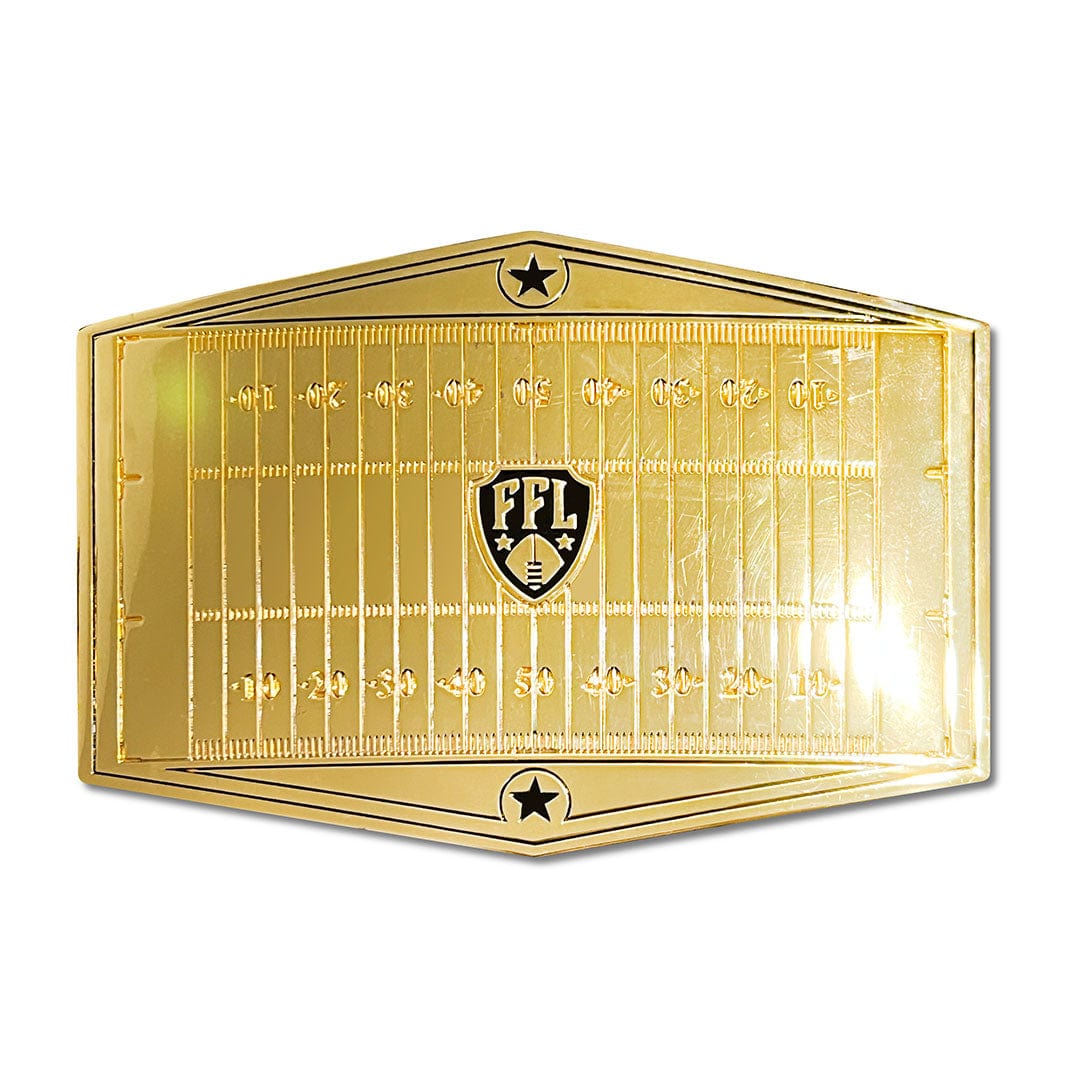 TrophySmack Side Plate Replacement for Gold Championship Belt