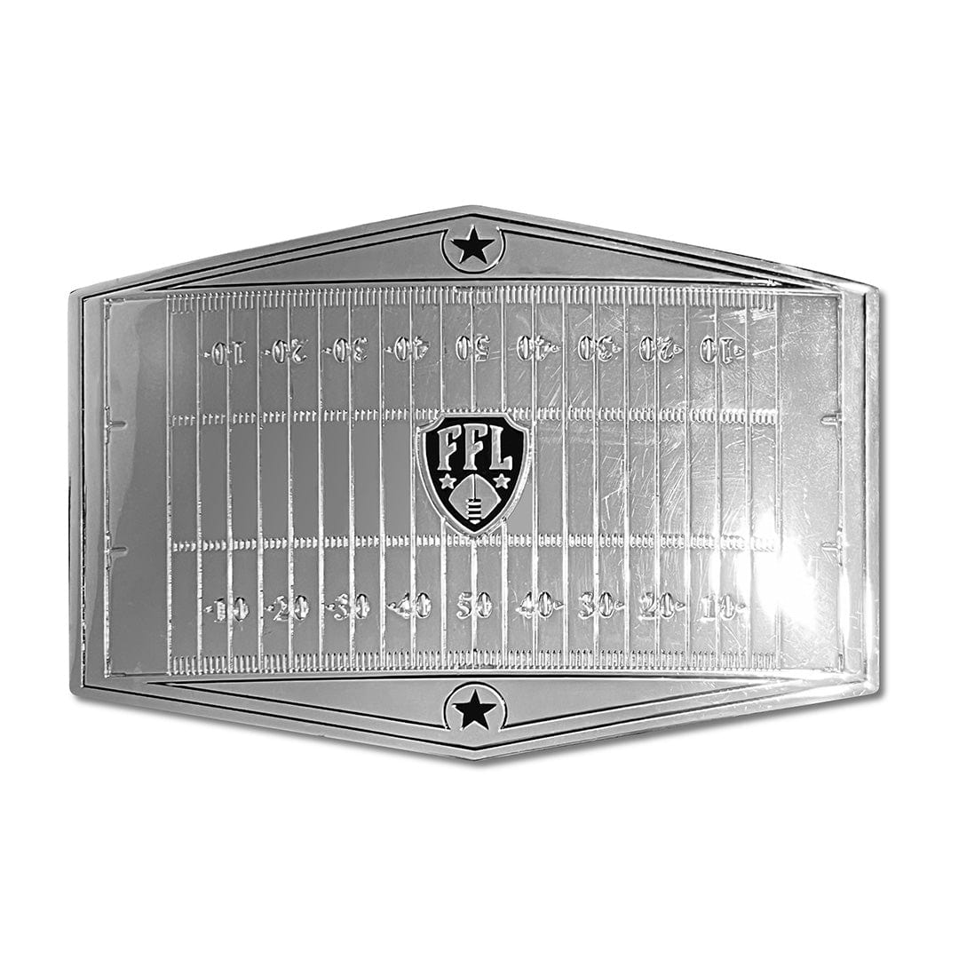 TrophySmack Side Plate Replacement for Silver Championship Belt