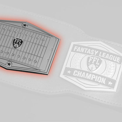 TrophySmack Side Plate Replacement for Silver Championship Belt