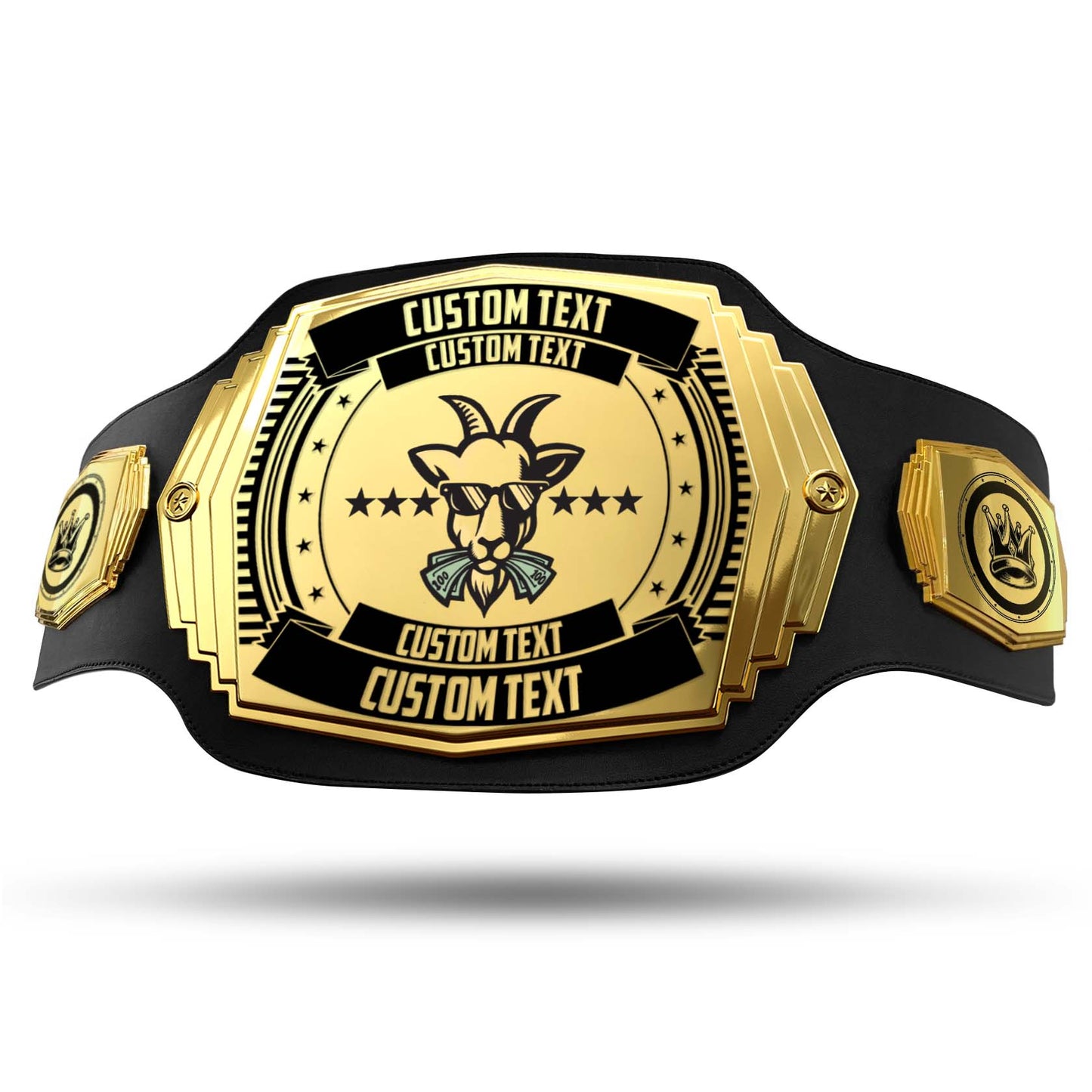 TrophySmack The G.O.A.T. 6lb Customizable Championship Belt