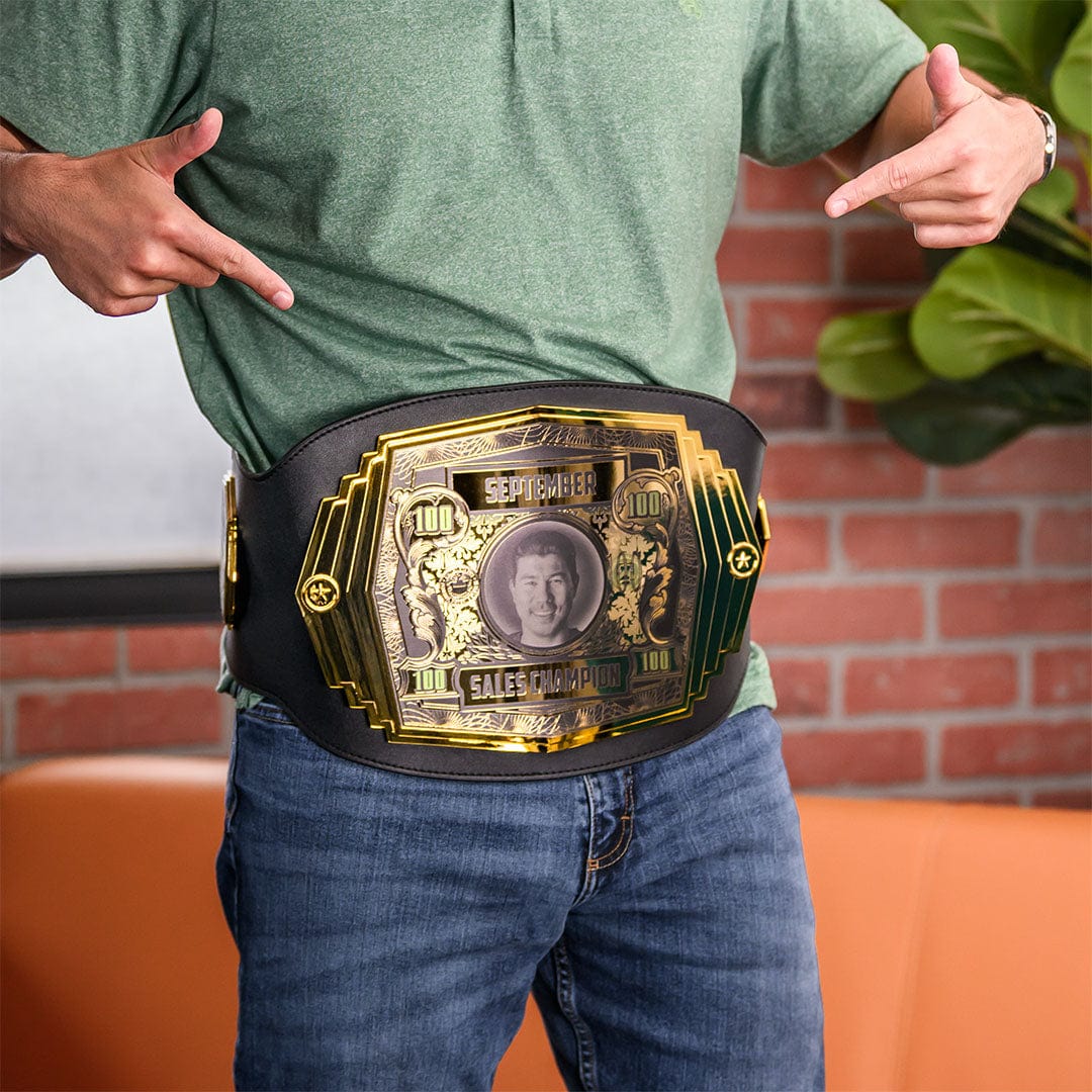 Math Belts Top Sales Custom Championship Belt - 6lb Title Belts - TrophySmack