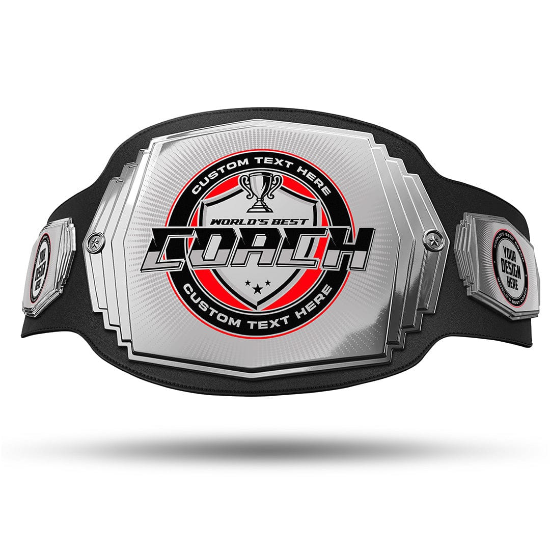 TrophySmack Ultimate Coach 6lb Custom Championship Belt
