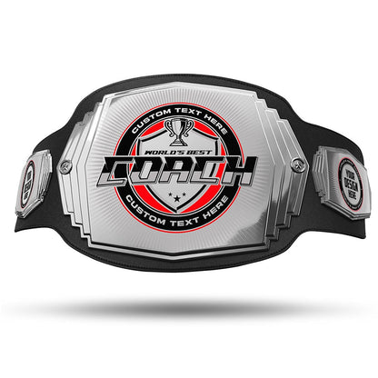 TrophySmack Ultimate Coach 6lb Custom Championship Belt