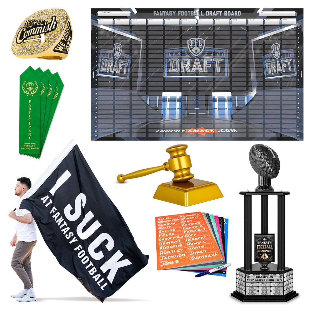 TrophySmack Ultimate Fantasy Football Draft Party Kit