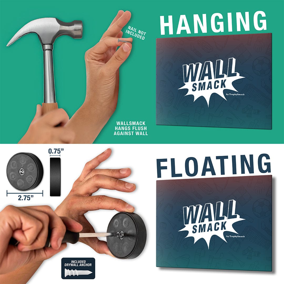 TrophySmack Upload Your Own -  Metal Wall Art