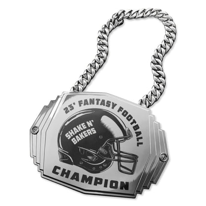 TrophySmack "Upload Your Own" Turnover Chain 5lb.