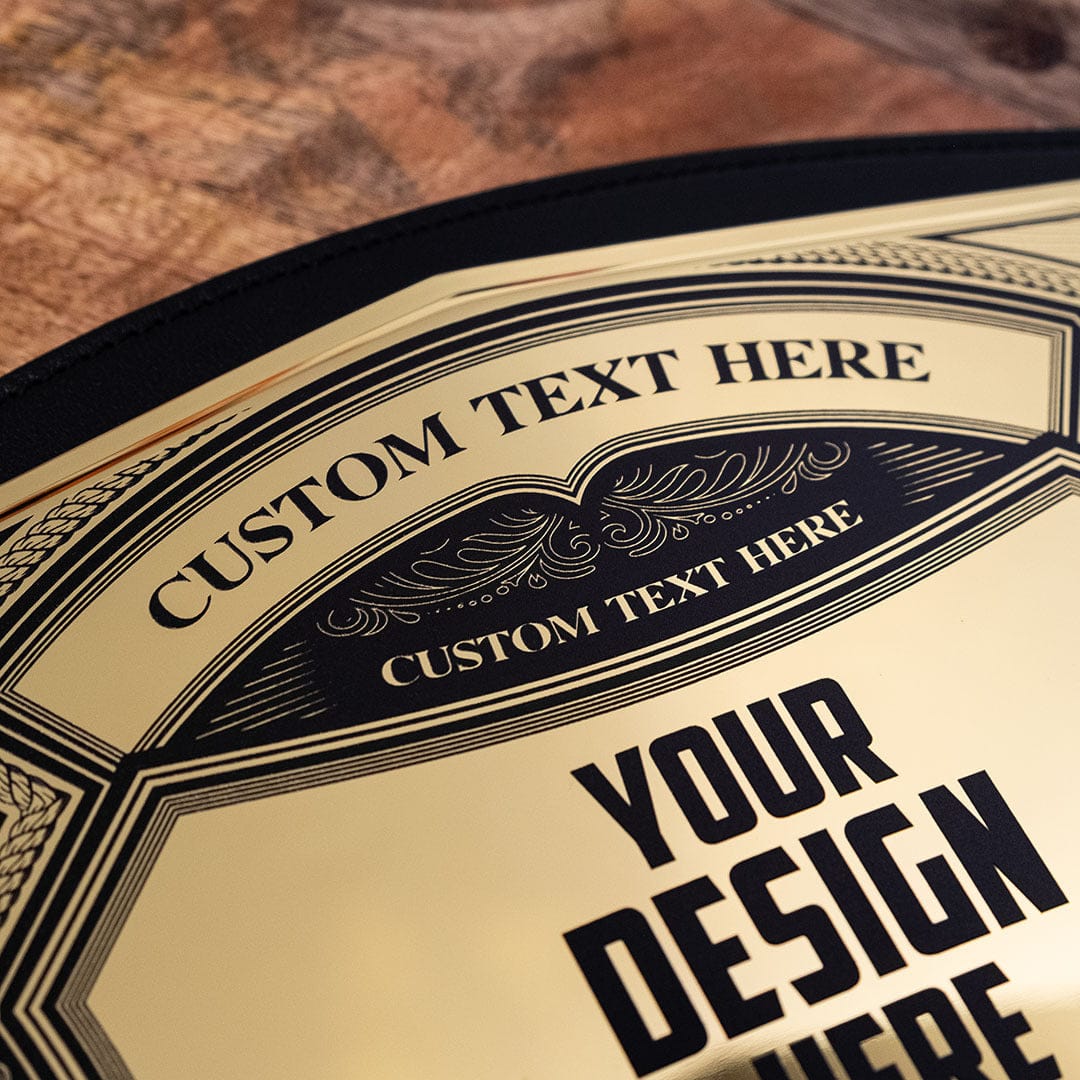 TrophySmack Vintage 6lb Custom Championship Ultimate Belt