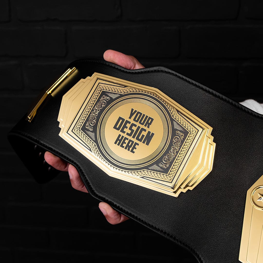 TrophySmack Vintage 6lb Custom Championship Ultimate Belt