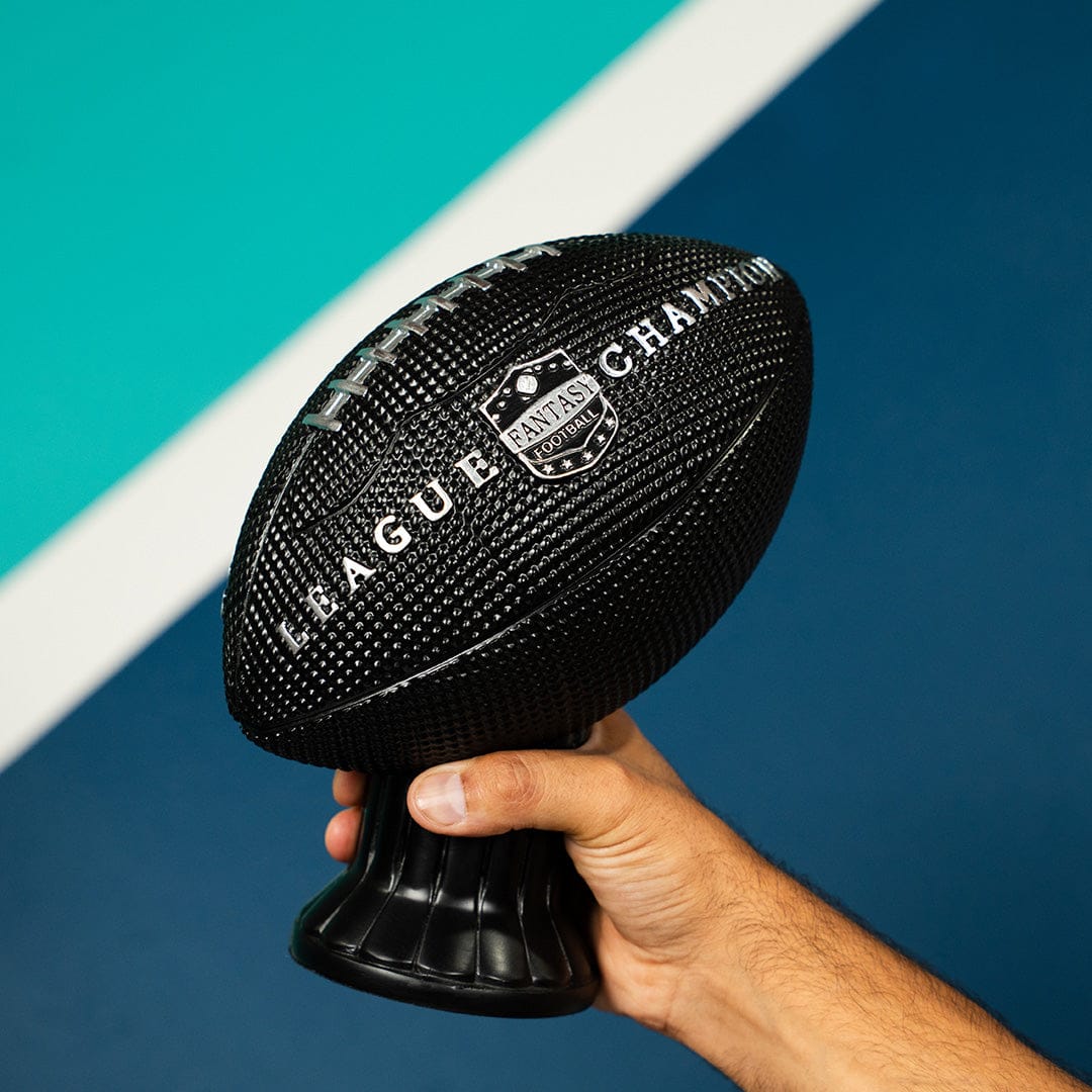 TrophySmack Vivid Football Trophy Topper - Black