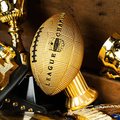 TrophySmack Vivid Football Trophy Topper - Gold