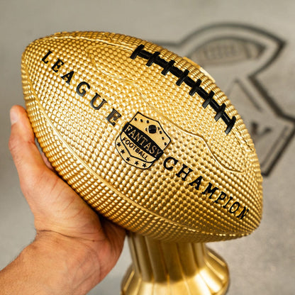 TrophySmack Vivid Football Trophy Topper - Gold