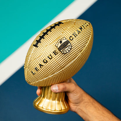 TrophySmack Vivid Football Trophy Topper - Gold