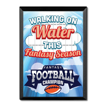 TrophySmack Walking on Water Plaque