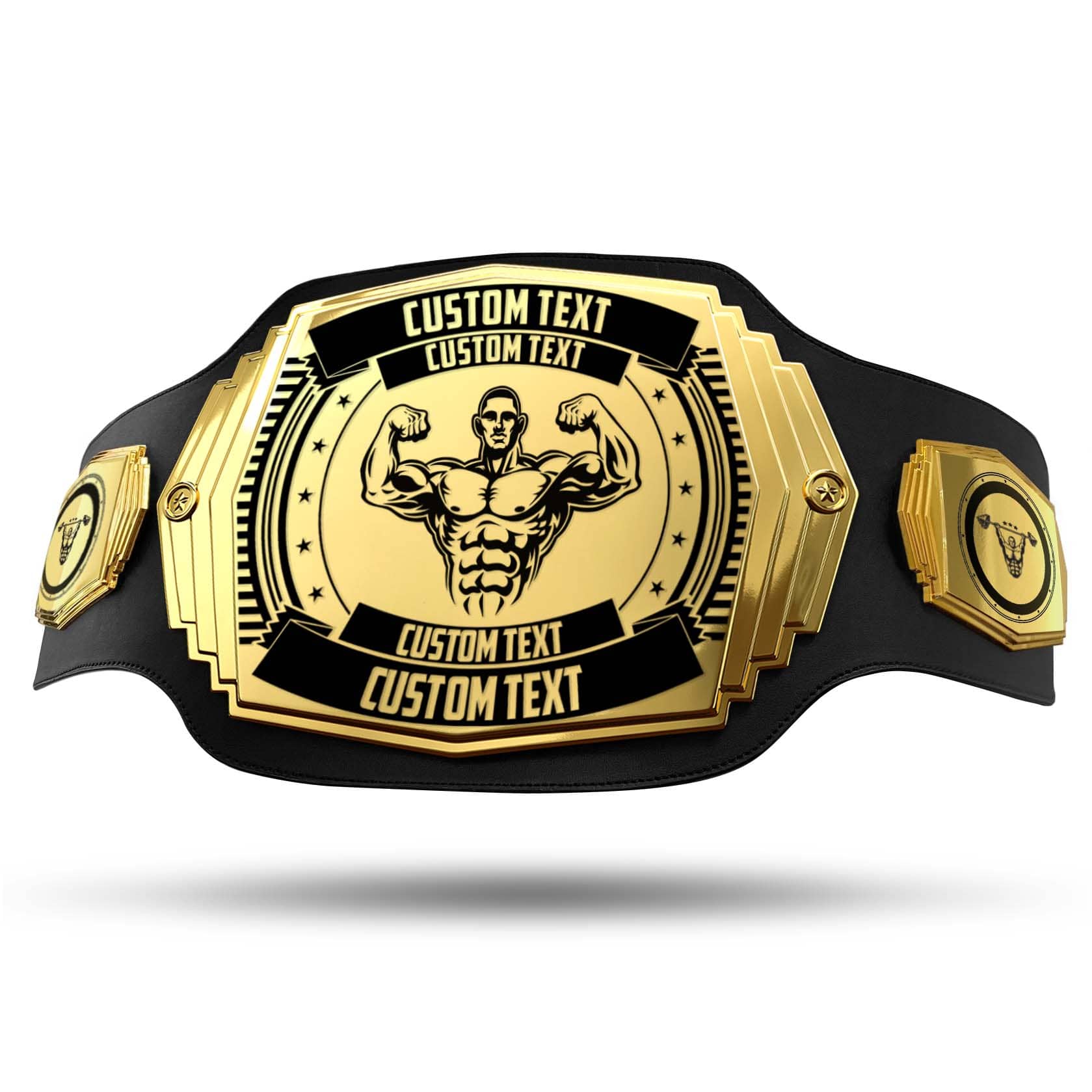 TrophySmack Weightlifting & Fitness 6lb Customizable Championship Belt