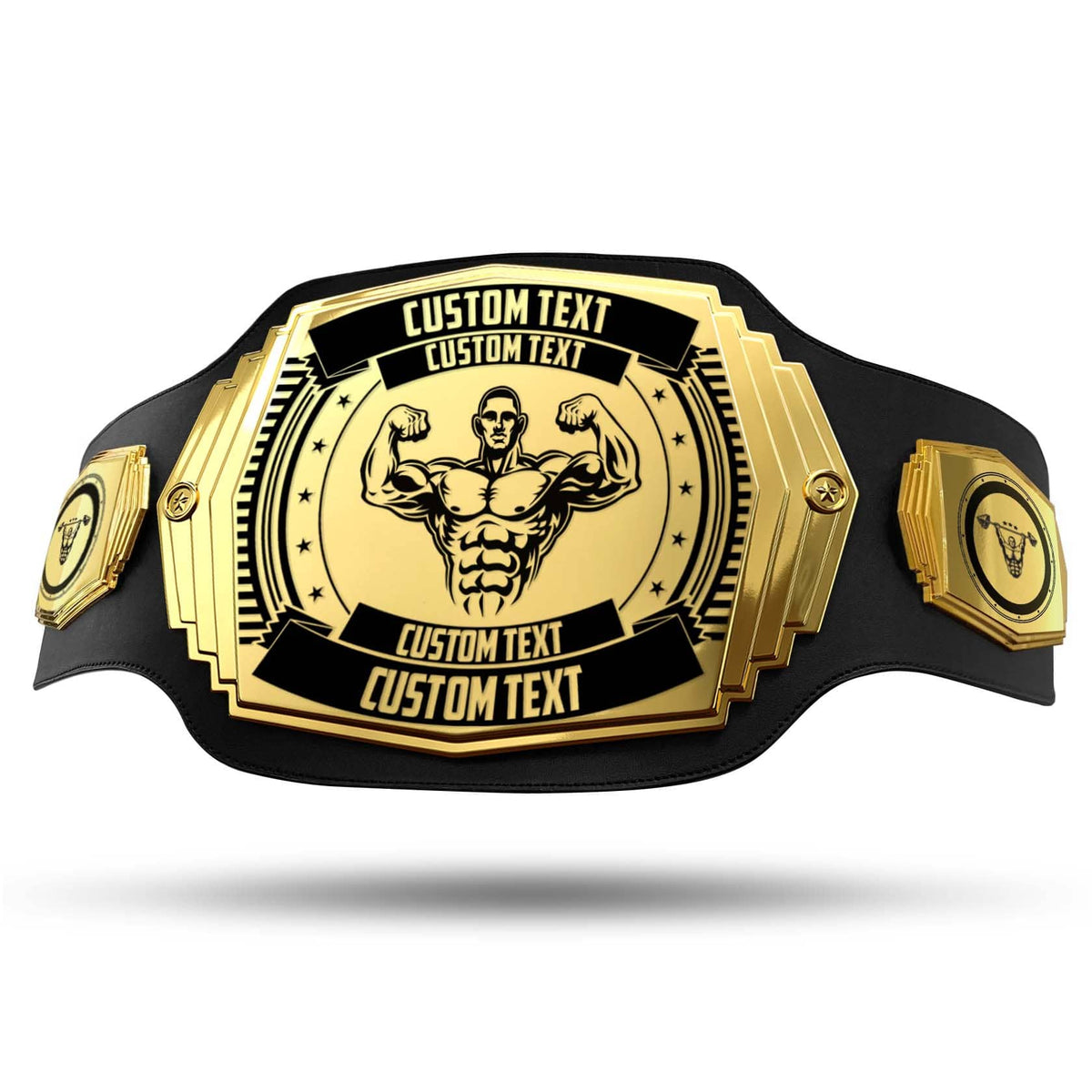 Weightlifting & Fitness 6lb Customizable Championship Belt - TrophySmack