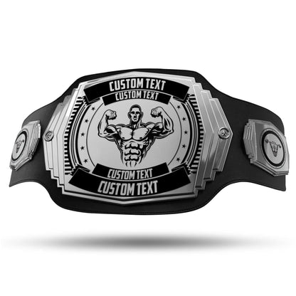 TrophySmack Weightlifting & Fitness 6lb Customizable Championship Belt