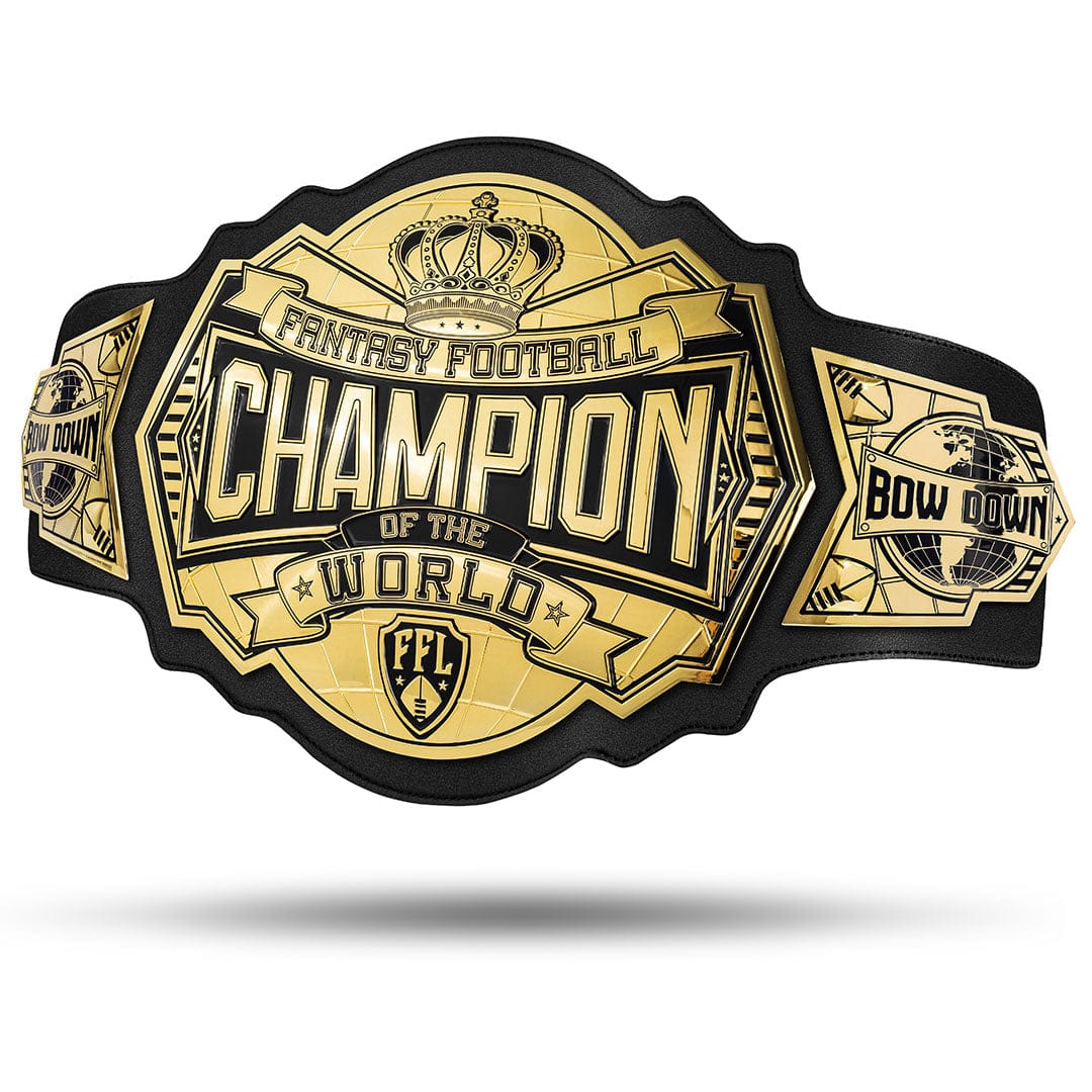 TrophySmack World Heavyweight Fantasy Football Championship Belt
