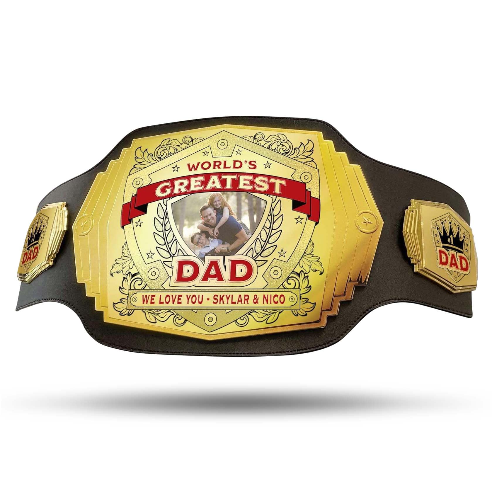 TrophySmack World's Greatest Father Championship Belt
