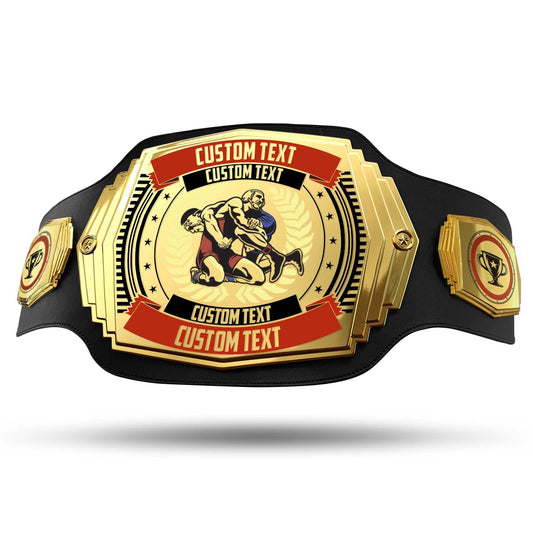 TrophySmack Wrestling 6lb Customizable Championship Belt