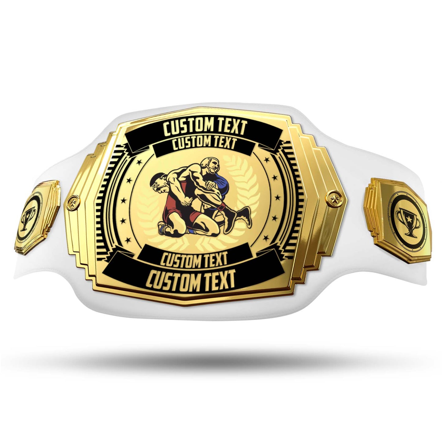 TrophySmack Wrestling 6lb Customizable Championship Belt