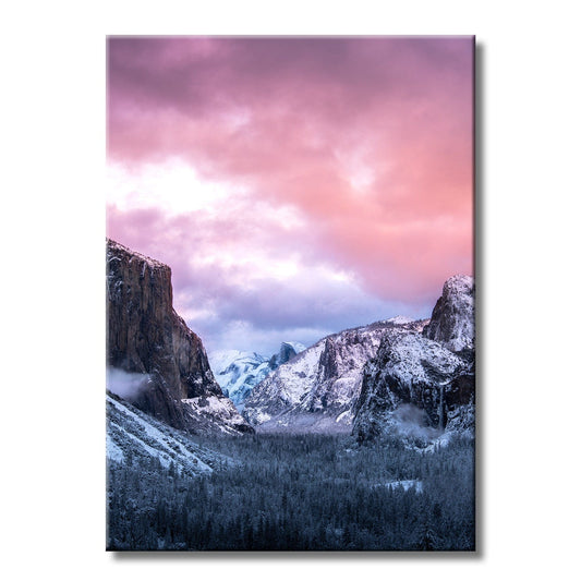 TrophySmack Yosemite Sunset - Metal Wall Art