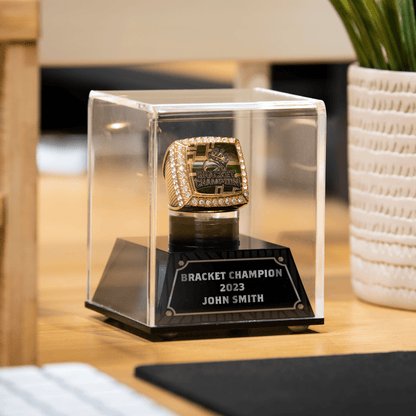 TrophySmack "Design Your Own" Ring Display Case