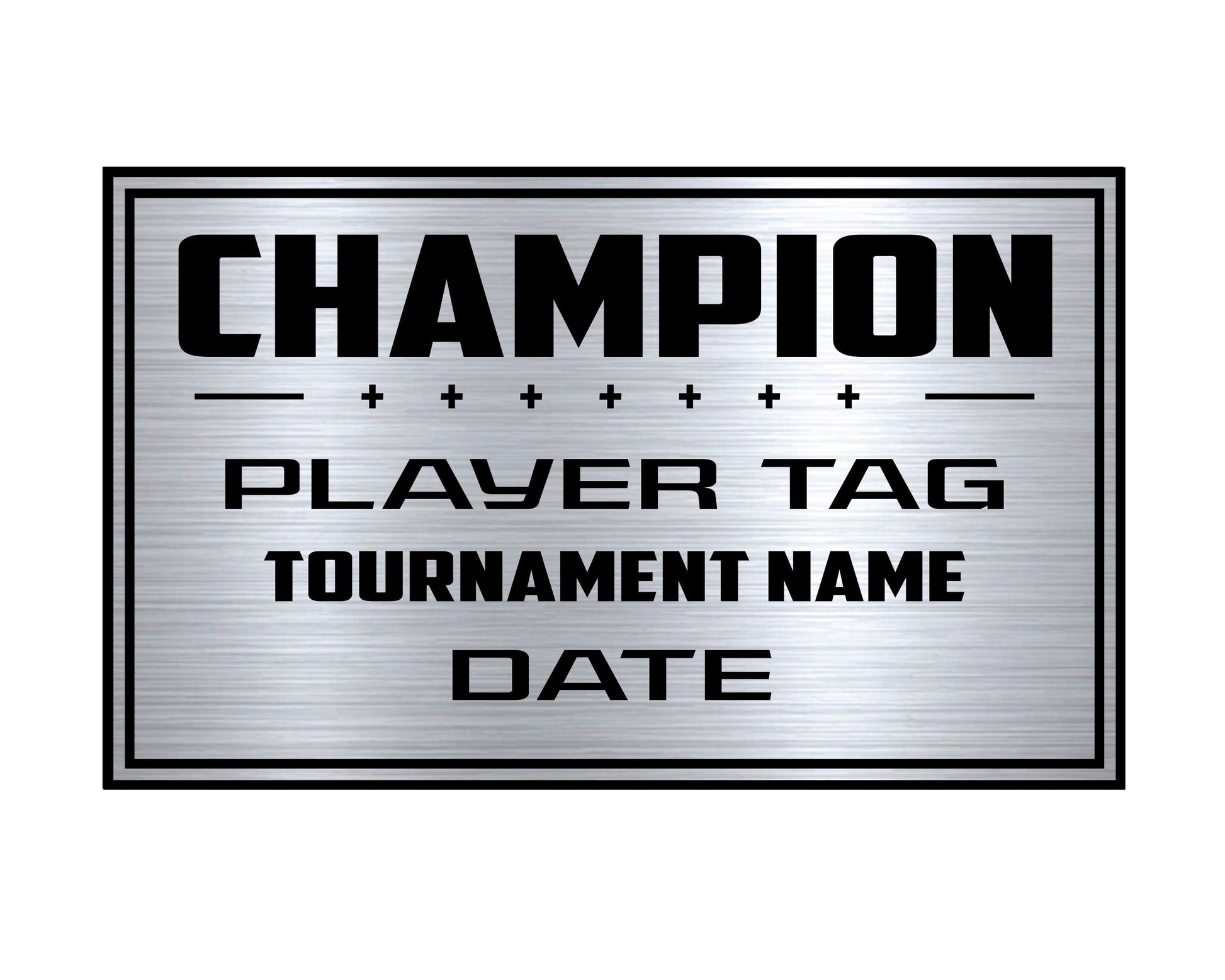 TrophySmack Esports 3 Column Single Winner Free League Plate