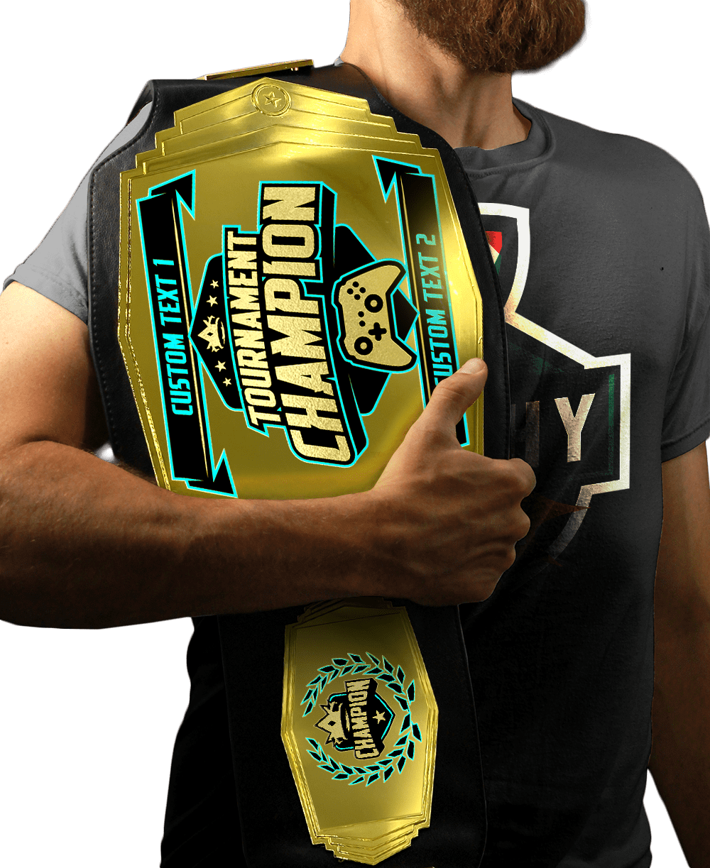 TrophySmack Esports Championship Belt - Gold